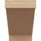 Ekena Millwork 4in. W x 6in. H x 20in. L Burlington Woodgrain TimberThane Rafter Tail, Primed Tan RFTUR04X06X20BURRCPR - alternate 2